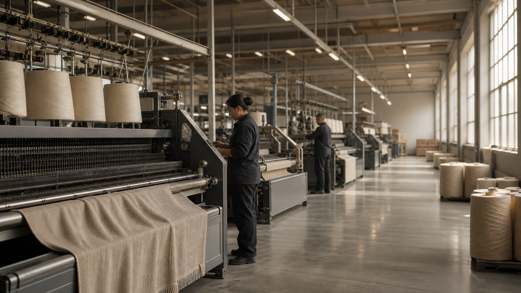 Nuvora textile production floor
