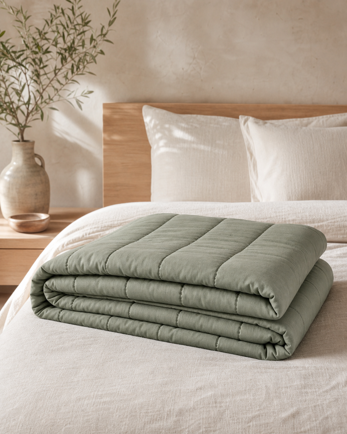 Sage weighted blanket